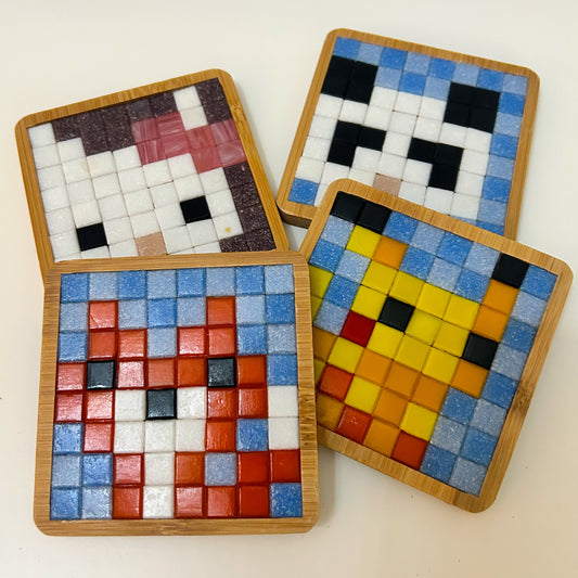 Craftiful Pixel Mosaic Coaster Workshop