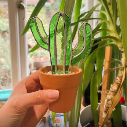 Cactus and Plant Pot Stained Glass Workshop - 23rd May