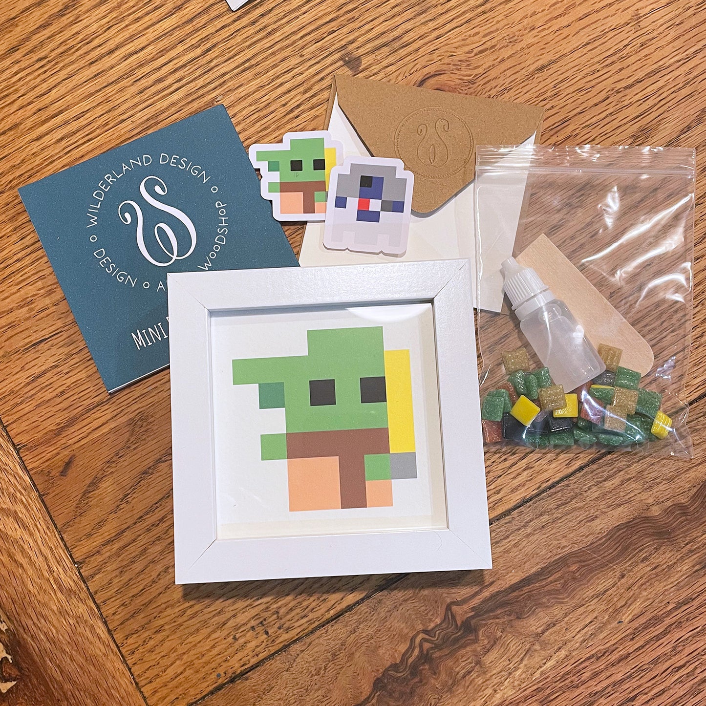 Pixel Art Mosaic Mini Kit - Grogu