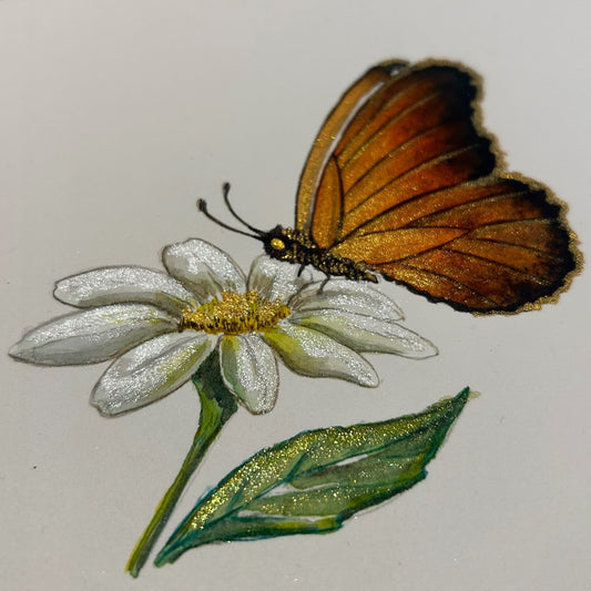 Metallic & Iridescent Watercolour - Animals & Bugs 🦋 - 30th May